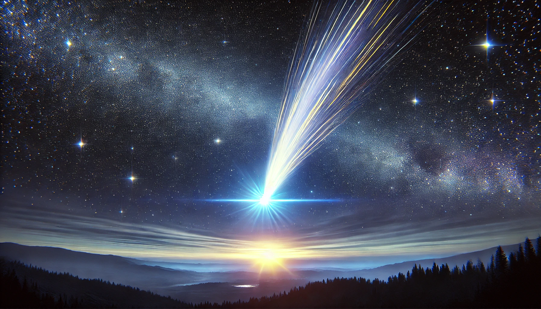 2025 का सबसे चमकीला धूमकेतु आज रात आसमान को रोशन करेगा: एक अद्भुत खगोलीय नजारा